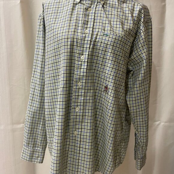 CLASSY Y2K LONG  SLEEVE  TOMMY HILFIGER LION CREST LOGO Sz S ICONIC 100% COTTON - Picture 9 of 14